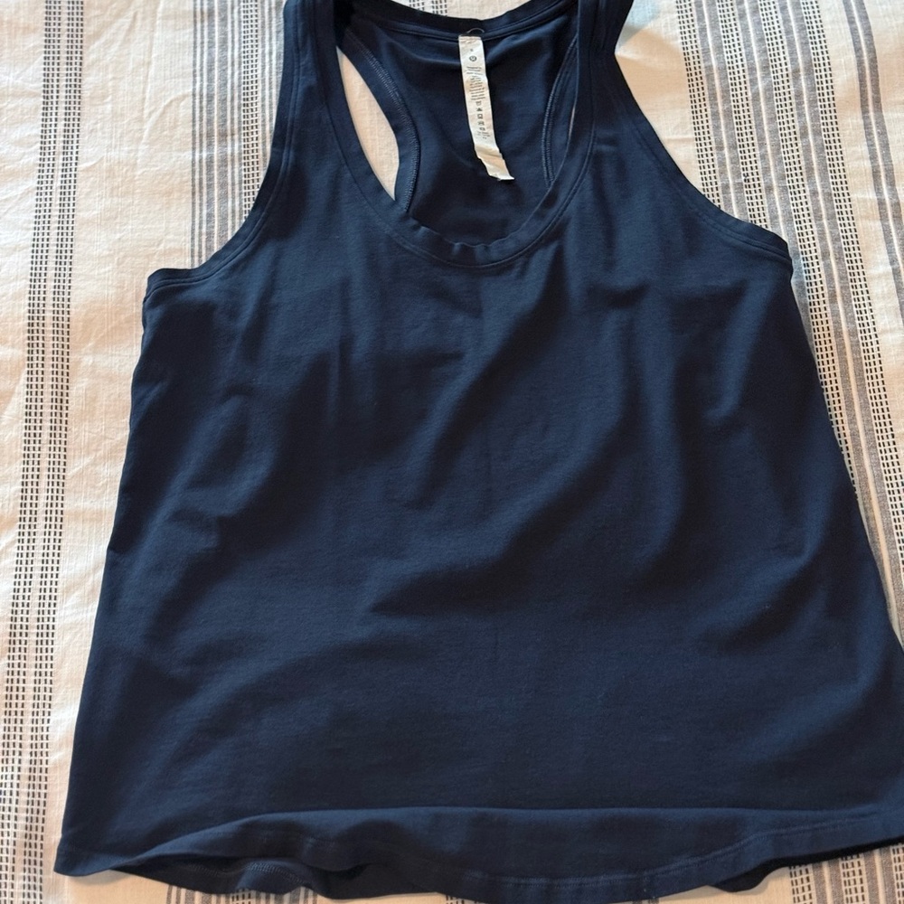 Lululemon Athletica Dark Blue Tank Top